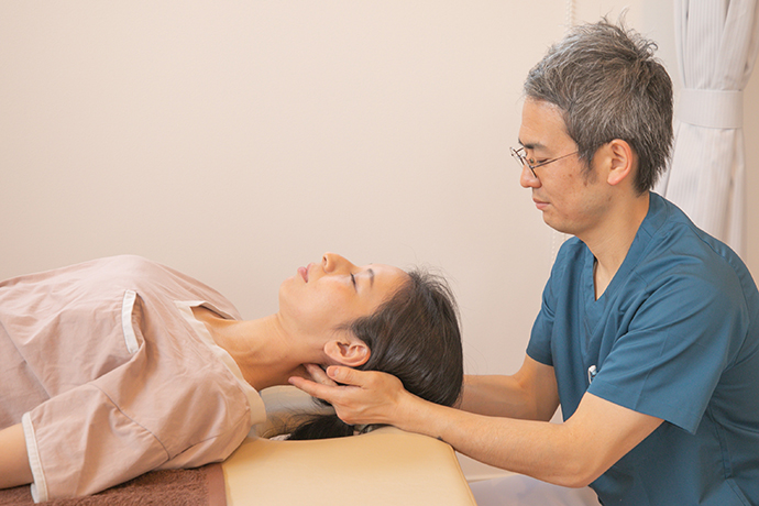 施術者は国家資格を保有